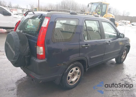 2005 Honda Cr-V Lx from USA, damaged, VIN SHSRD78545U313879